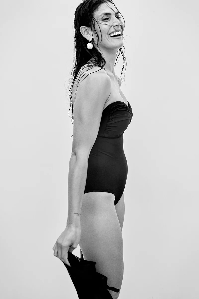 Essentials Edit Twist Bandeau One Piece - Image 7