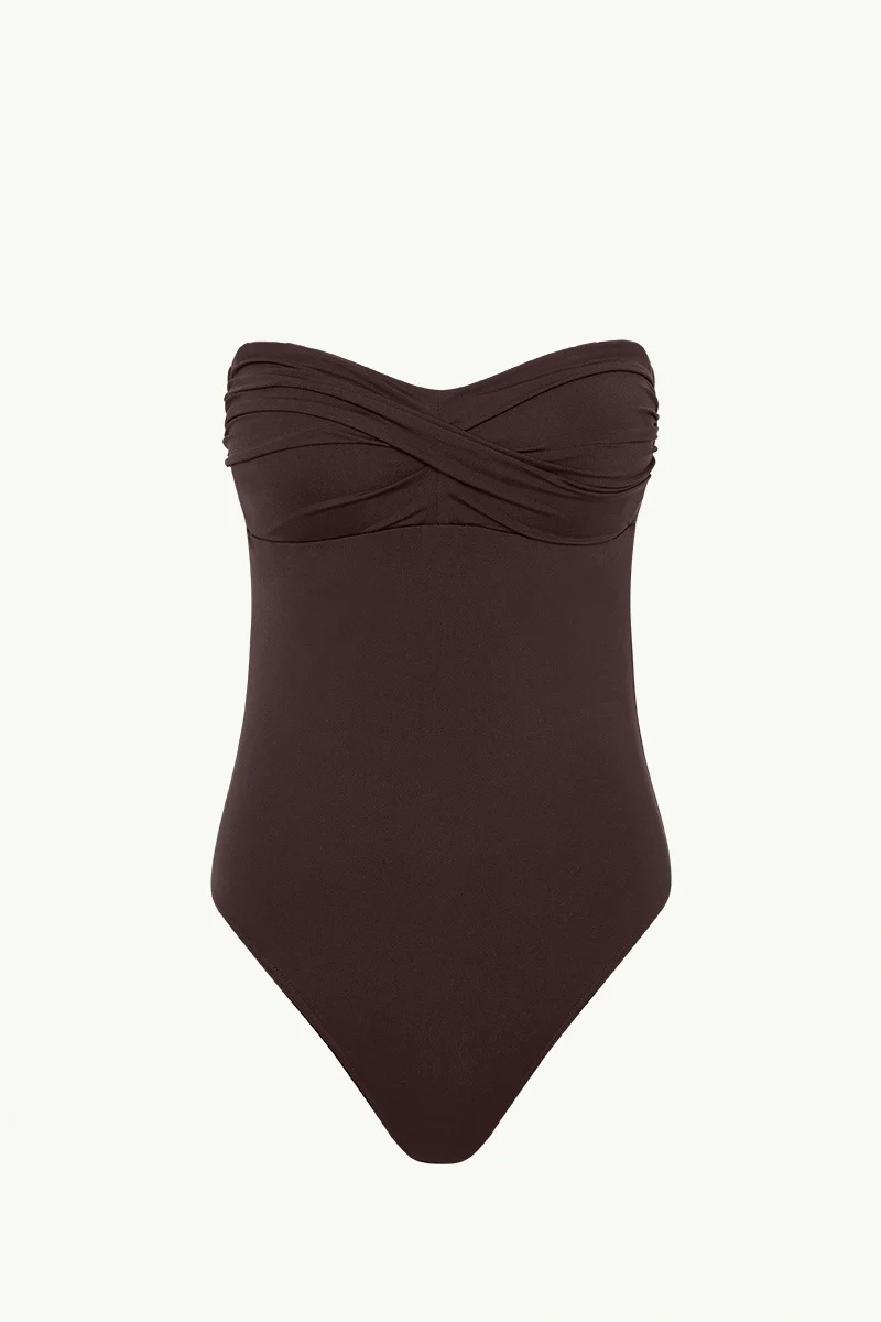 Essentials Edit Twist Bandeau One Piece - Image 7