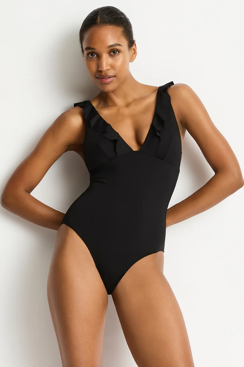 Eco Essentials Frill One Piece - Image 4