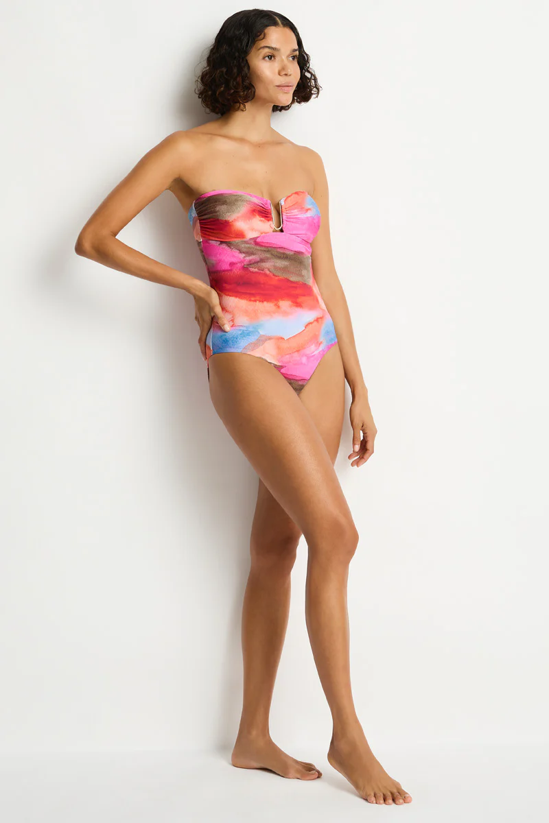 Cabo U Bar Bandeau One Piece - Image 10