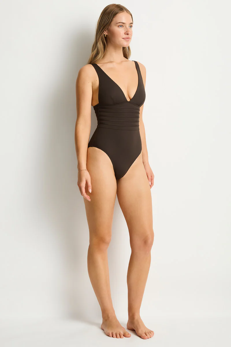 De Luxe Plunge Longline One Piece - Image 4