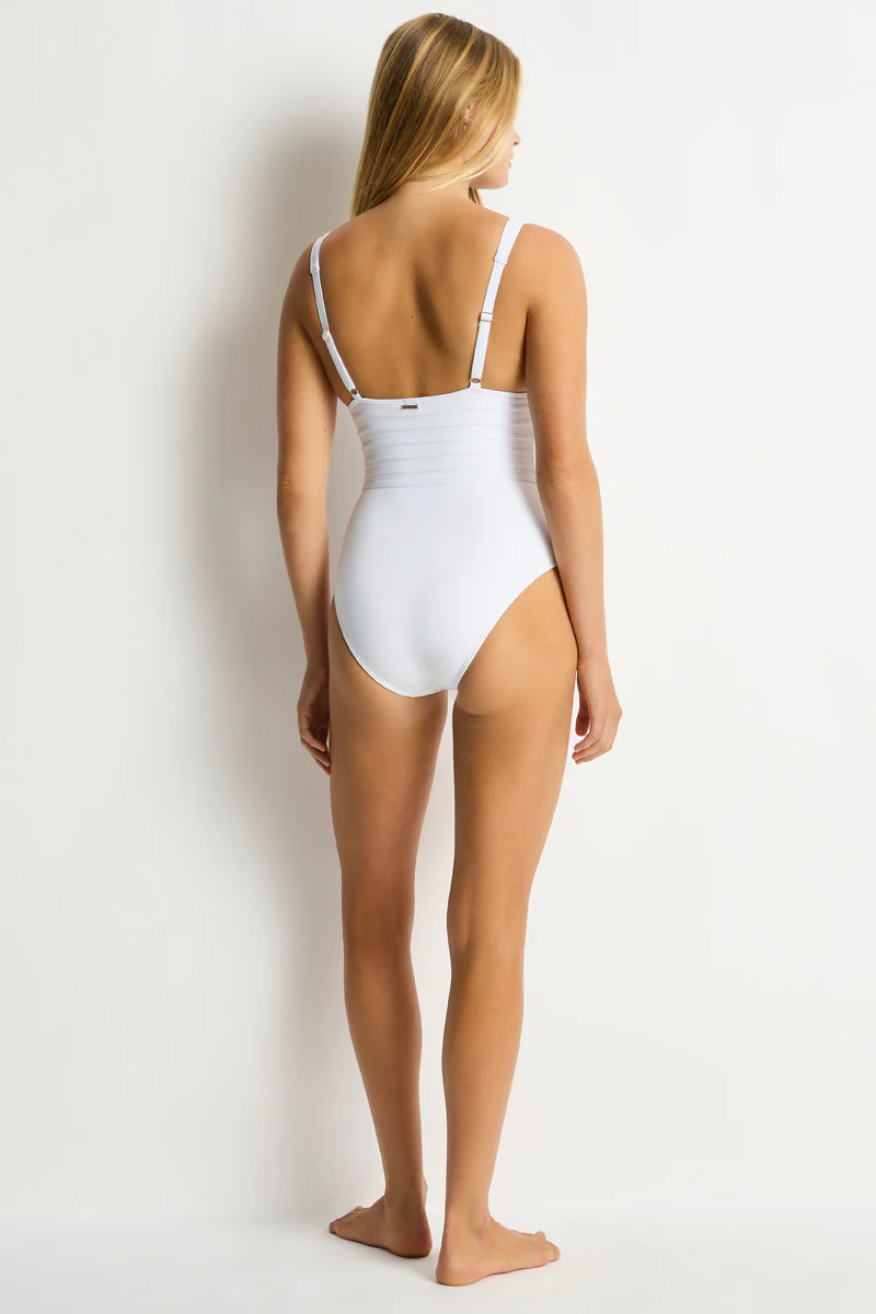 De Luxe Plunge Longline One Piece - Image 3