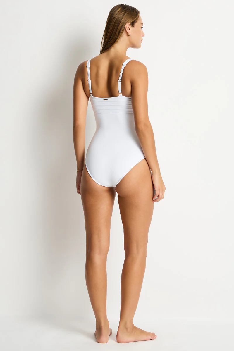 De Luxe Square Neck Bralette One Piece - Image 4