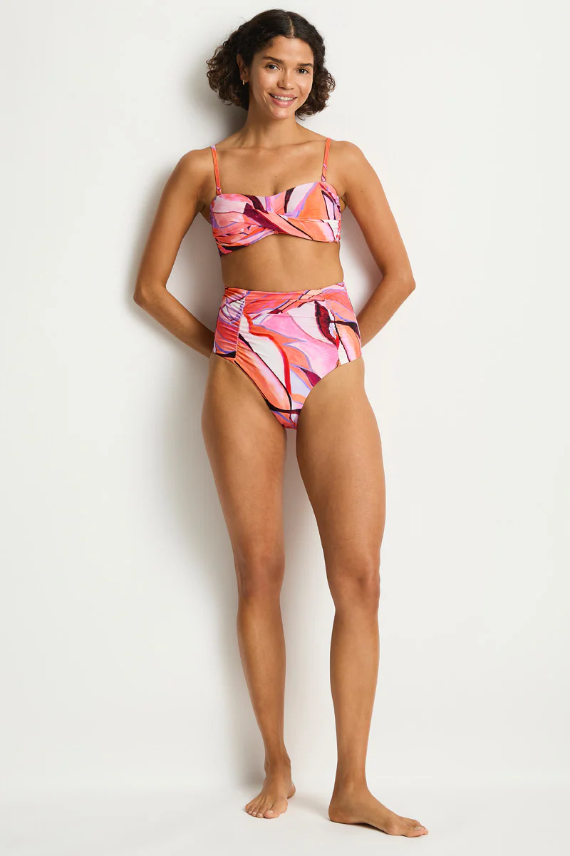 Neon Wave Twist Bandeau - Image 4