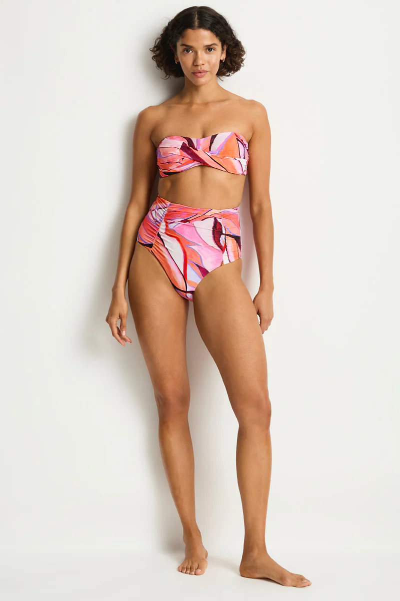 Neon Wave Twist Bandeau - Image 7