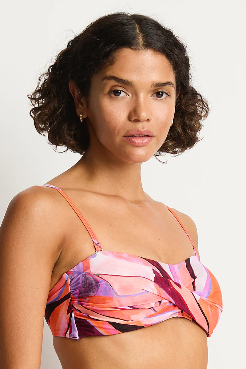 Neon Wave Twist Bandeau - Image 8