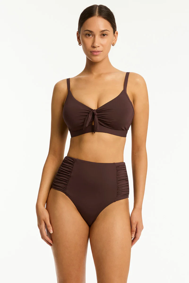 Essentials Edit Tie Front DD/E Bralette - Image 3
