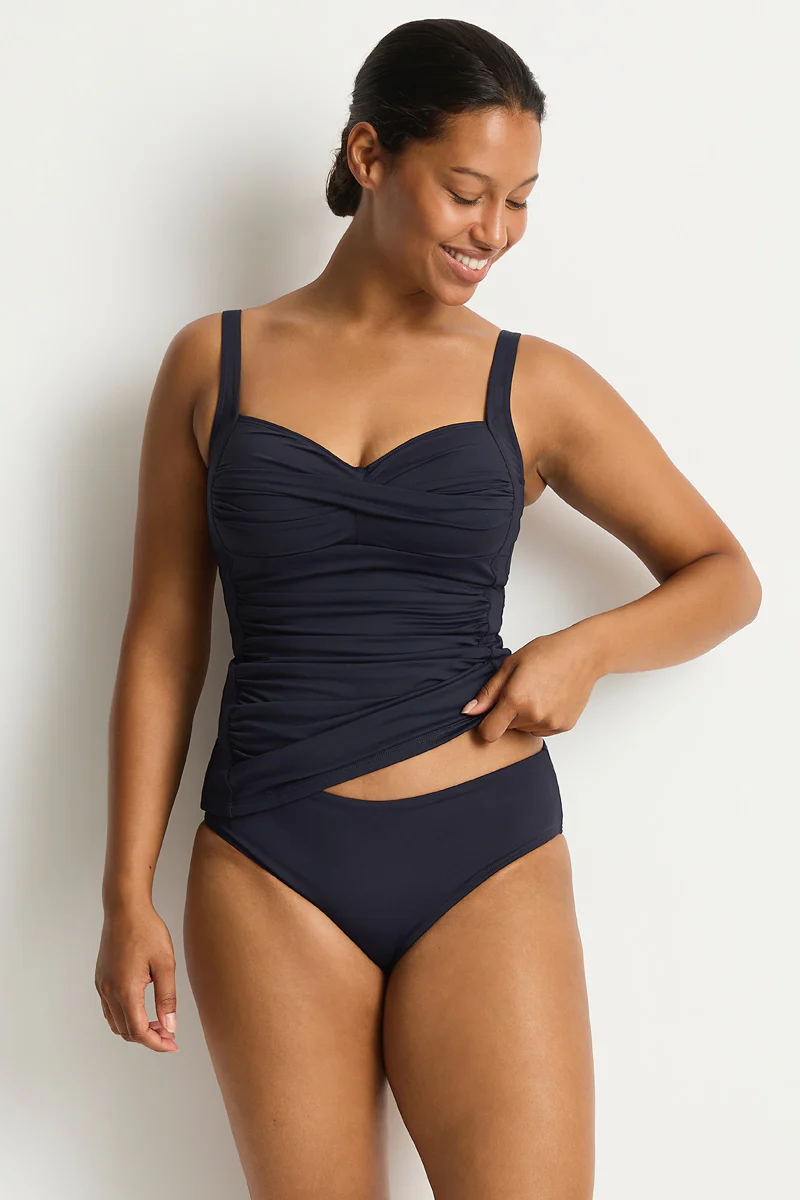 Eco Essentials Twist Front Tankini - Image 2