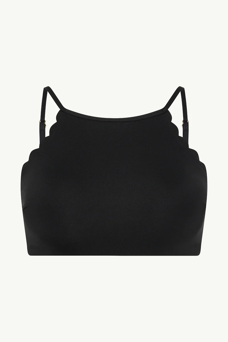 Scallop High Neck Top - Image 6