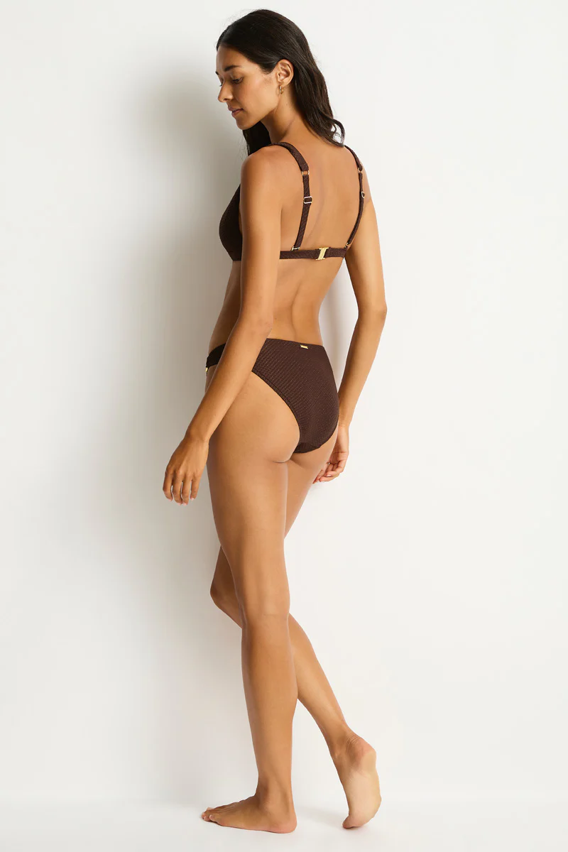 Luminara Chain Link Longline Tri Top - Image 4