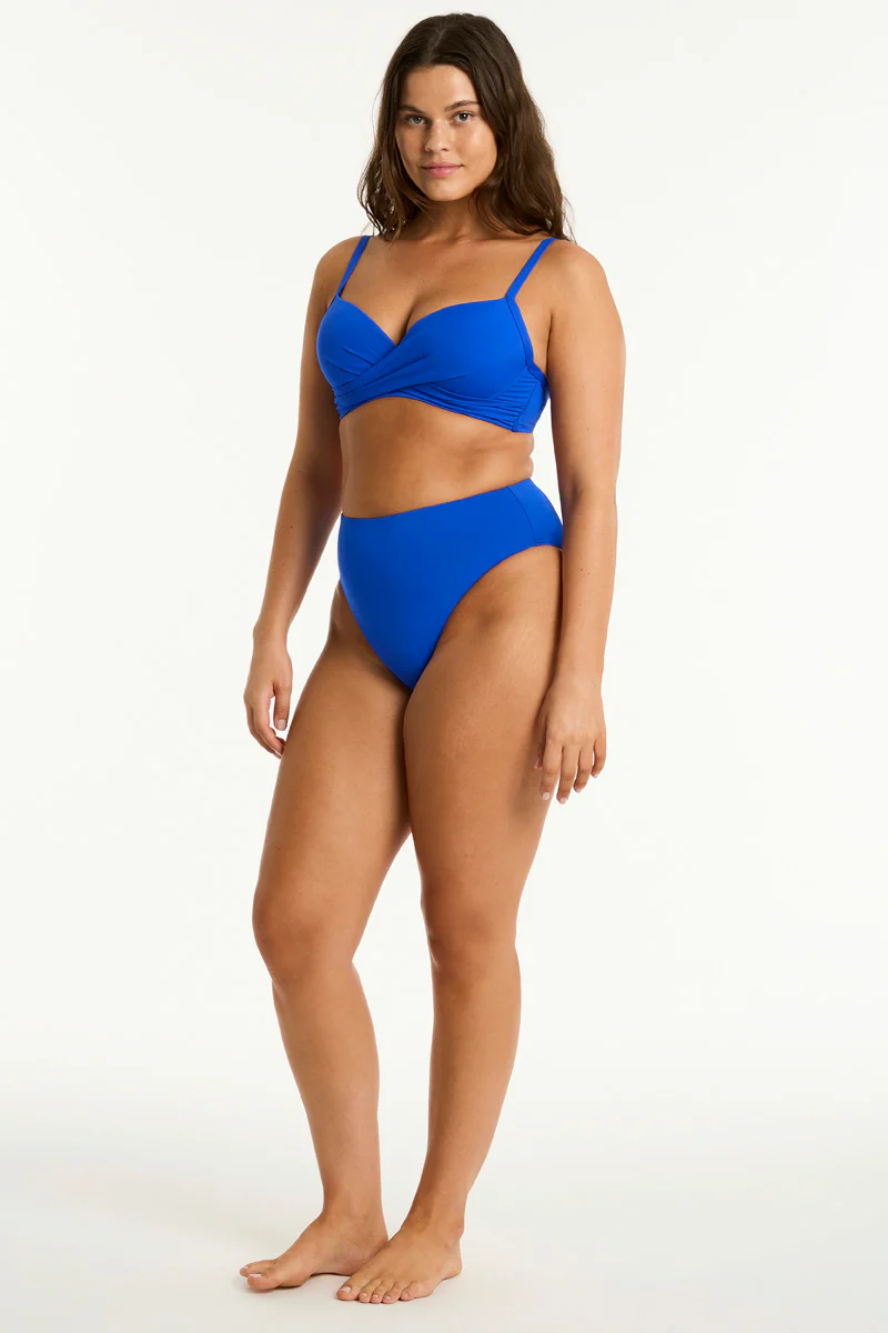 Eco Essentials Cross Front Moulded Cup Bra - Image 3