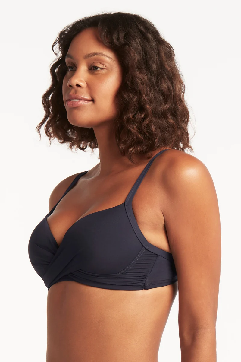 Eco Essentials Cross Front Moulded Cup Bra - Image 3