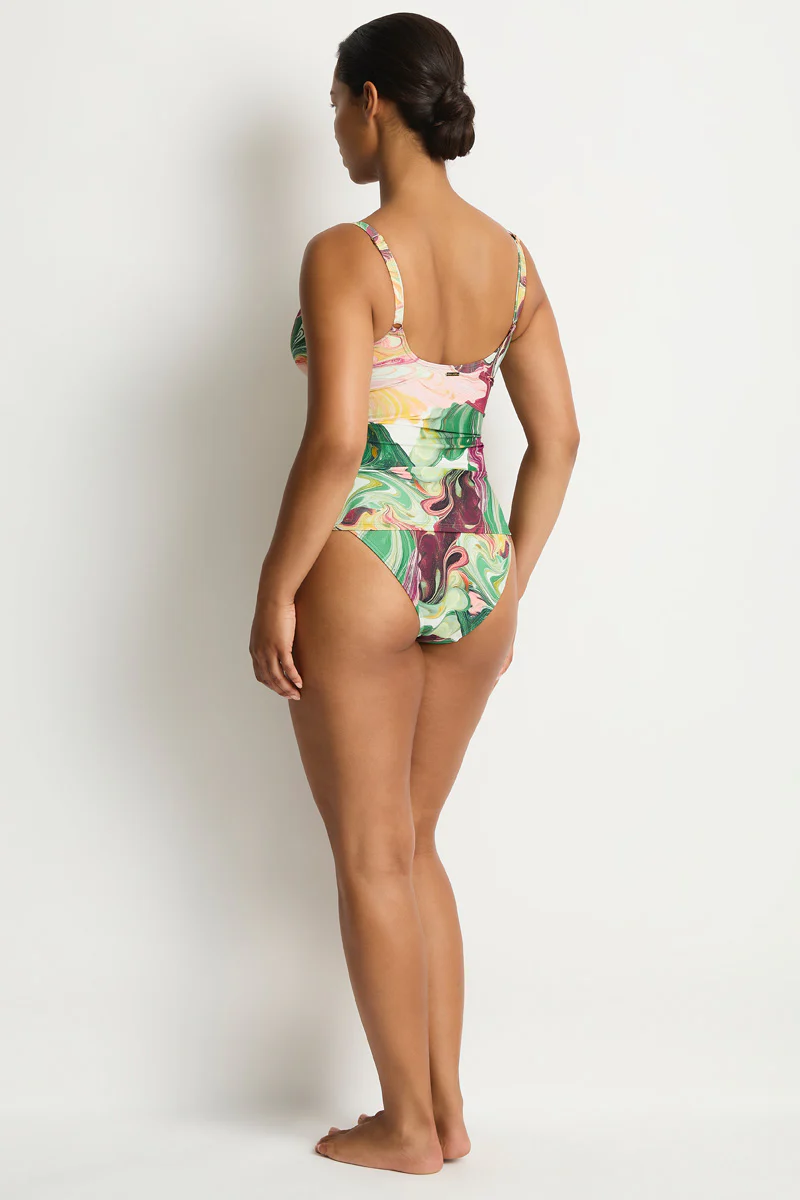 Abyss Cross Front Scoop Back Tankini - Image 4