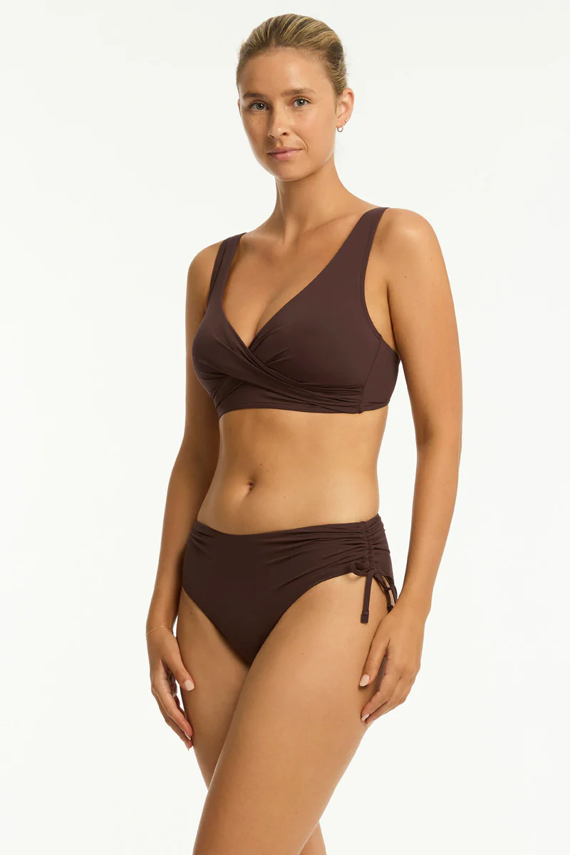 Essentials Edit Cross Front Multifit Bra - Image 4