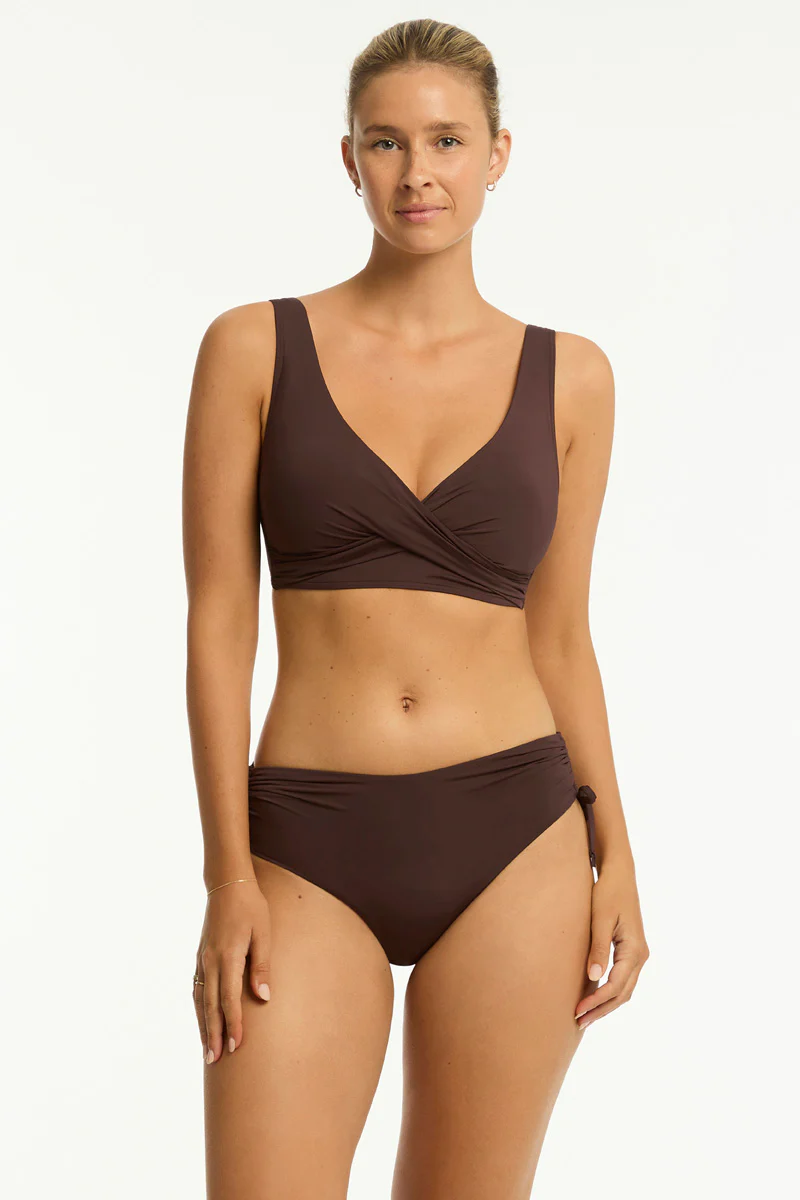 Essentials Edit Cross Front Multifit Bra - Image 5