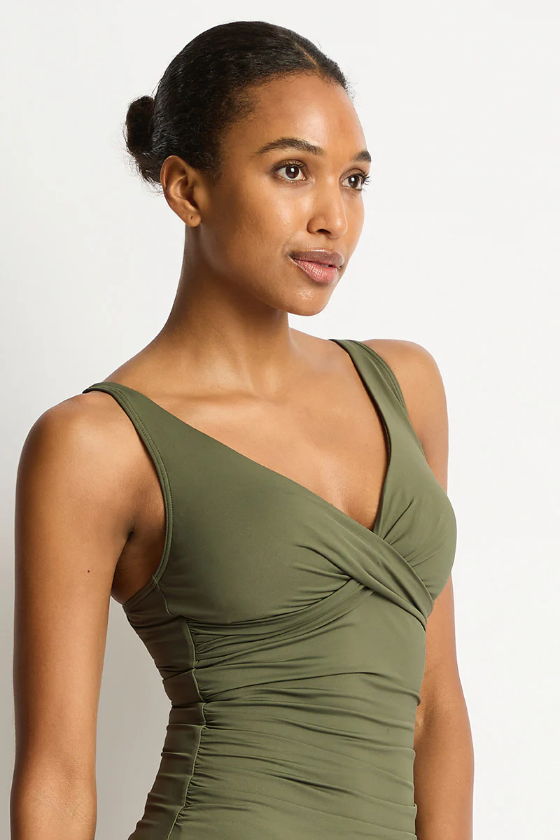 Eco Essentials Cross Front Tankini - Image 2