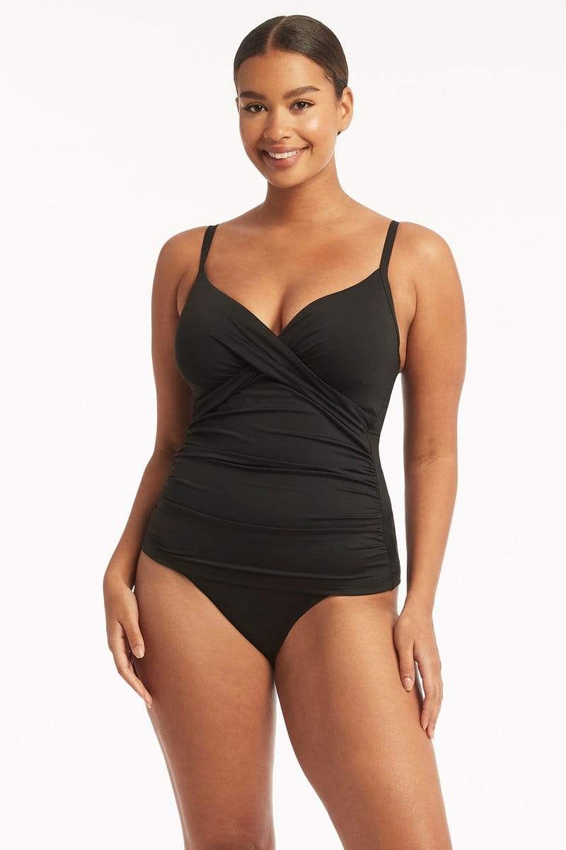 Eco Essentials Twist Front DD/E Tankini - Image 4