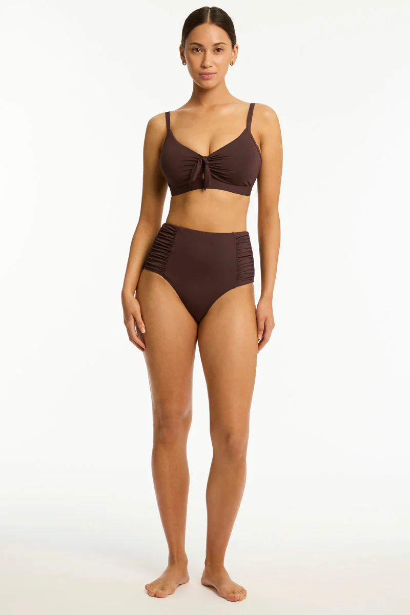 Essentials Edit High Waist Gathered Side Pant - Image 5
