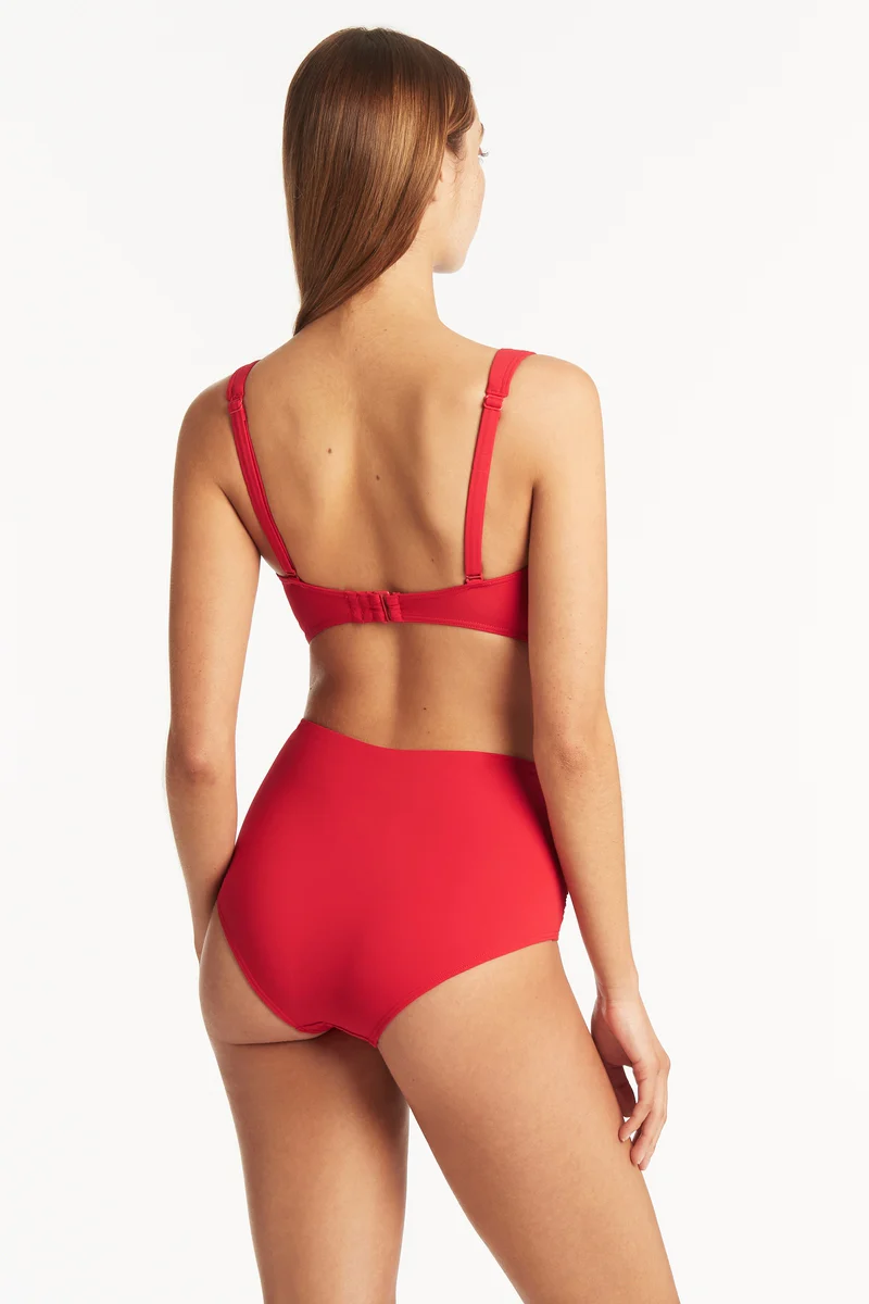 Eco Essentials High Waist Gathered Side Pant - Image 5