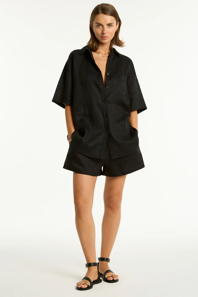 Resort Linen Aloha Shirt - Image 4