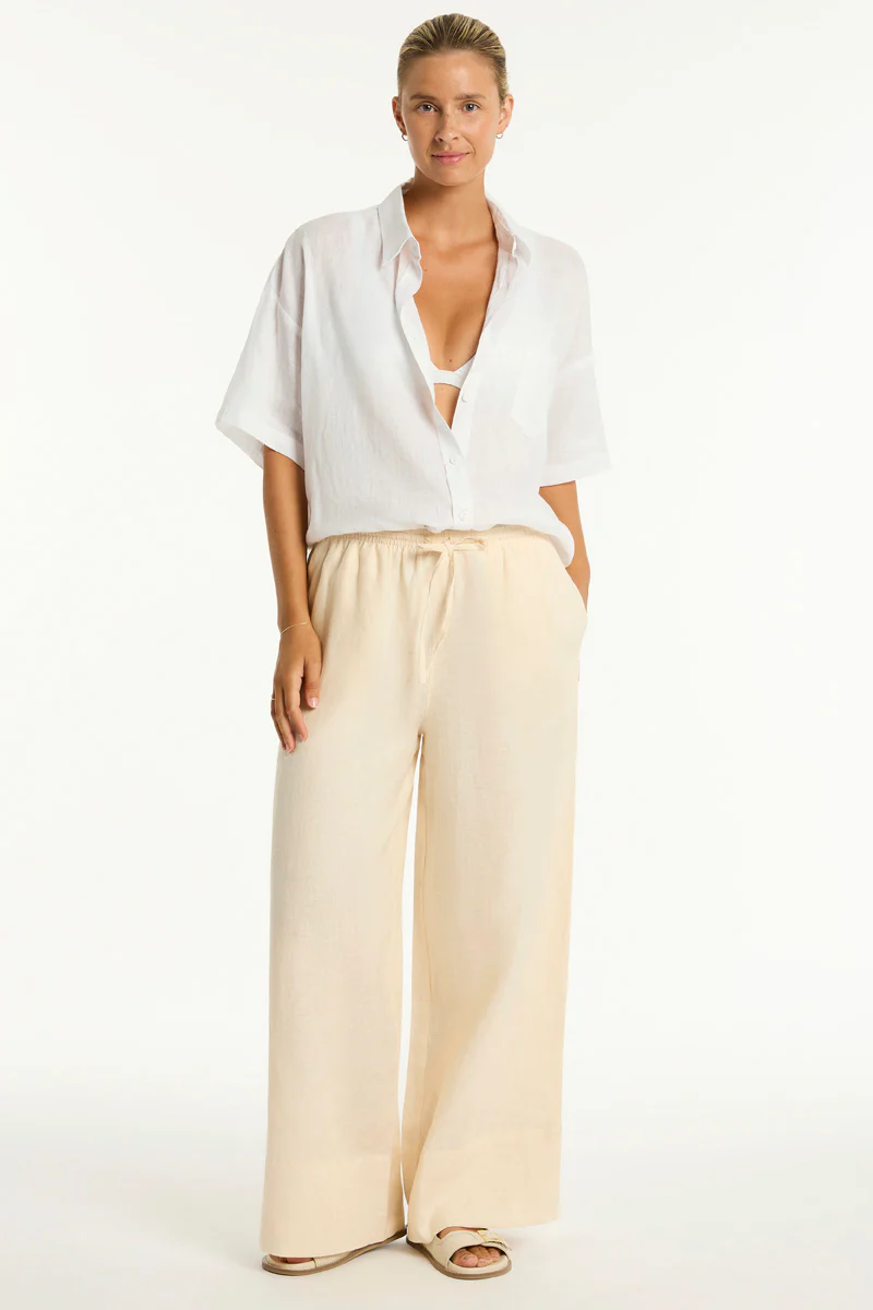 Resort Linen Aloha Shirt - Image 6