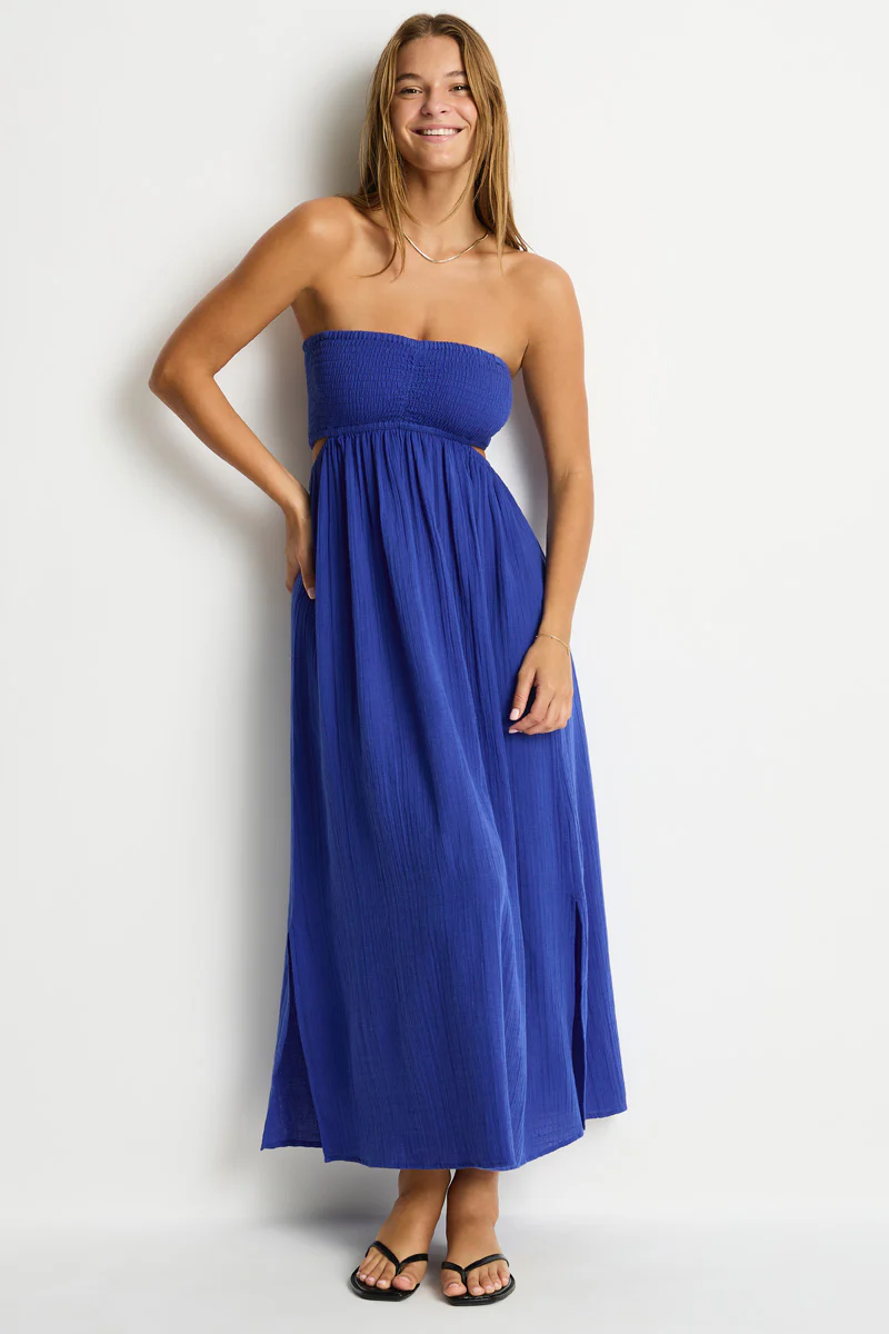 Sunset Cutaway Bandeau Dress
