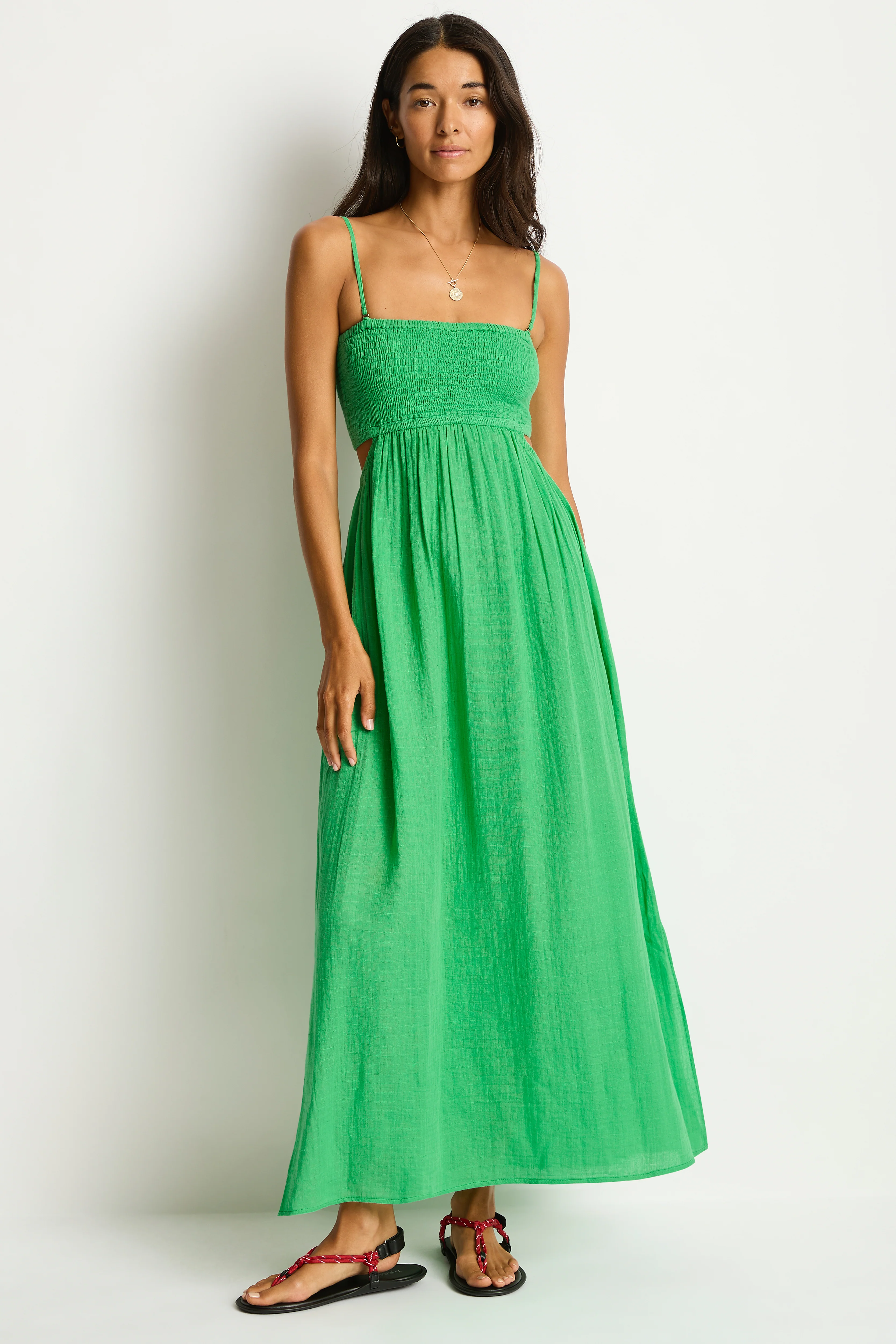 Sunset Cutaway Bandeau Dress