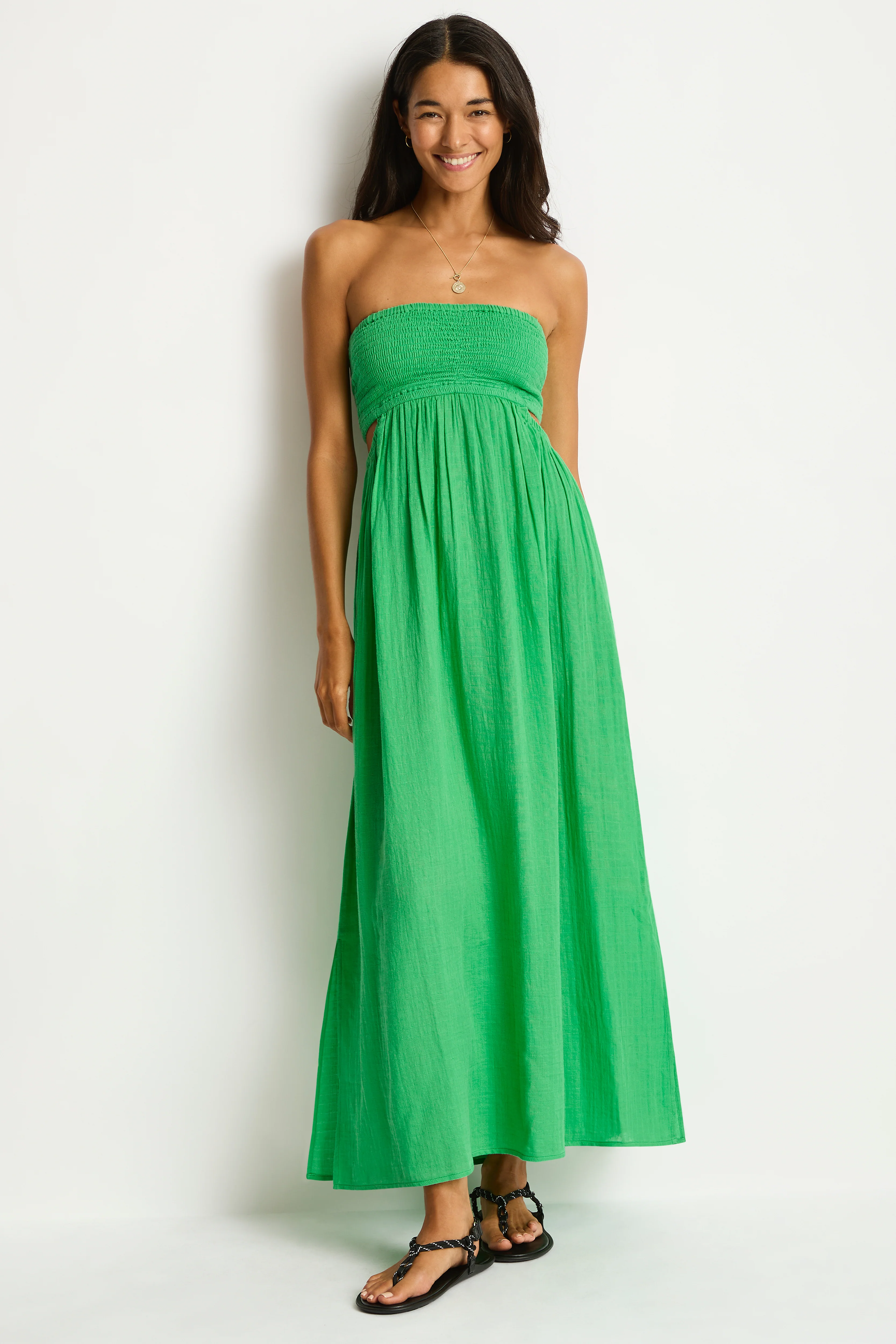 Sunset Cutaway Bandeau Dress - Image 5