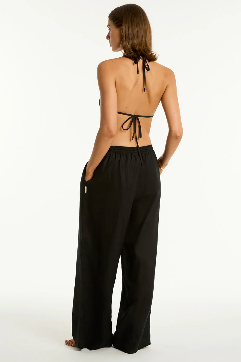 Tidal Linen Palazzo Pant - Image 4