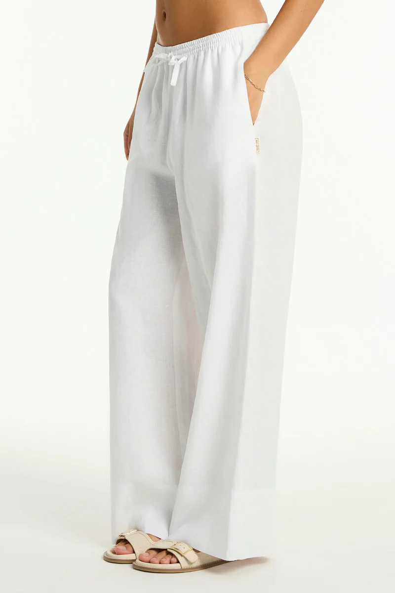 Tidal Linen Palazzo Pant - Image 3