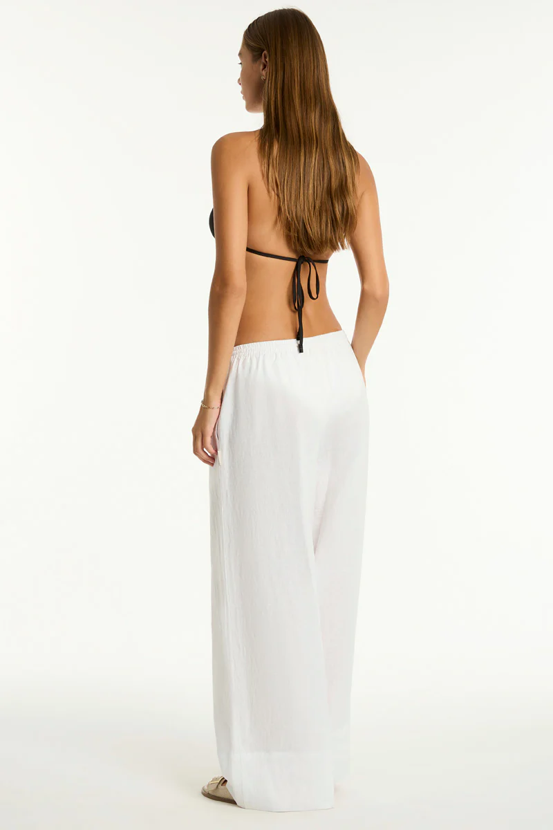 Tidal Linen Palazzo Pant - Image 4