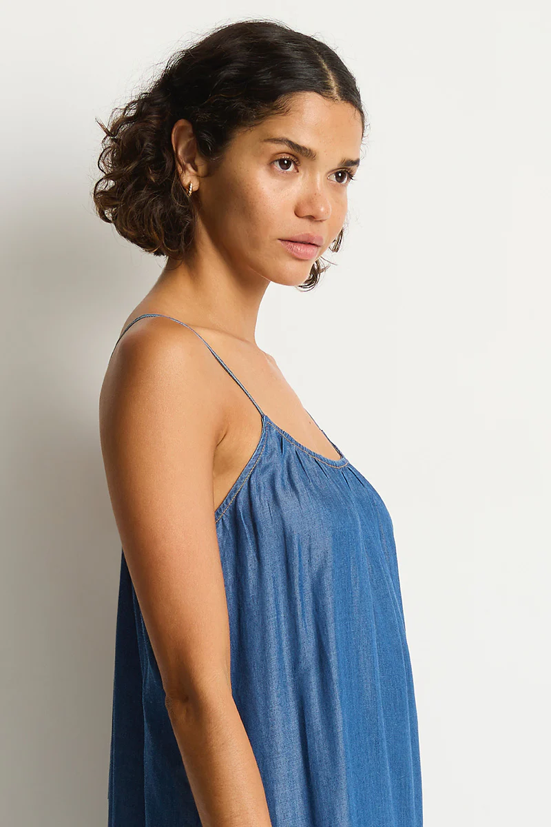 Denim Surf Tie Back Sundress - Image 4