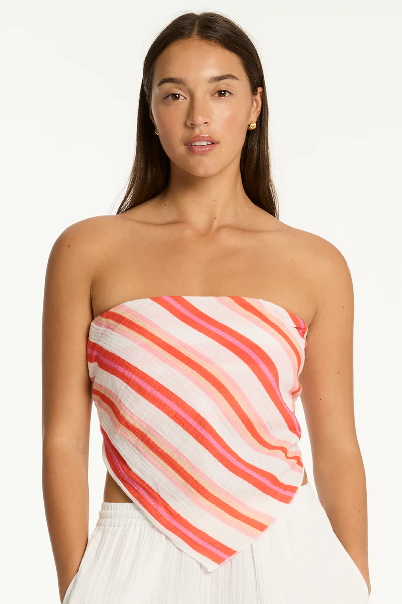 West Coast Scarf Crop Top - Image 6
