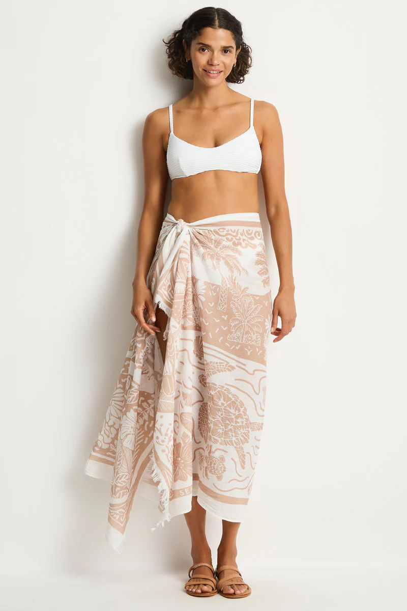 Jungle Lino Long Sarong - Image 3