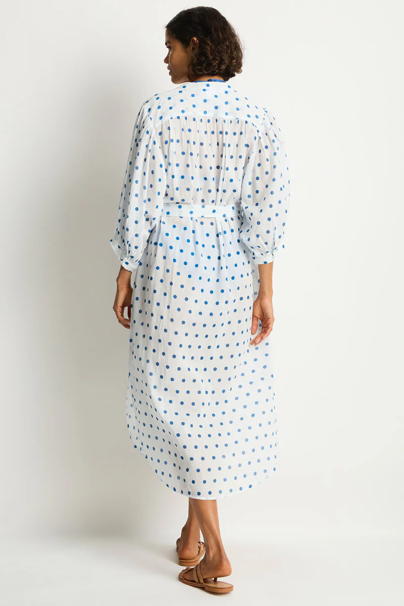 Dottie Boho Long Shirt Dress - Image 2
