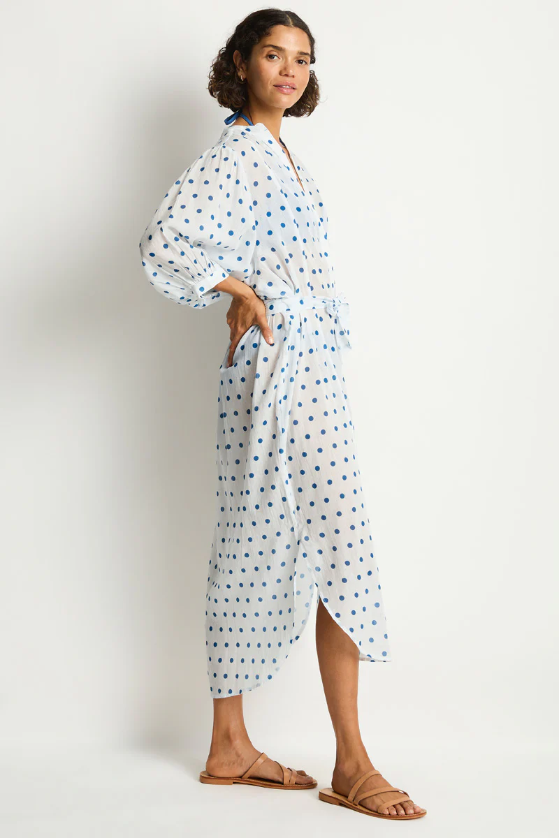 Dottie Boho Long Shirt Dress - Image 3