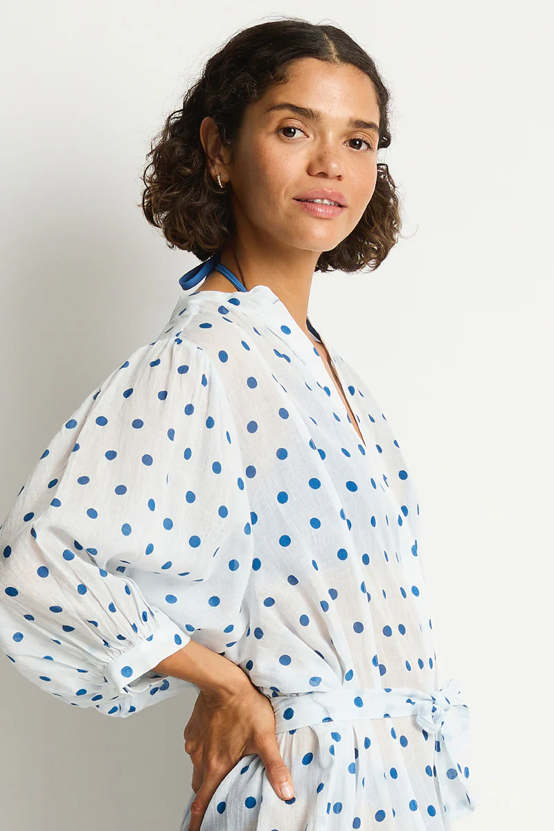 Dottie Boho Long Shirt Dress - Image 4