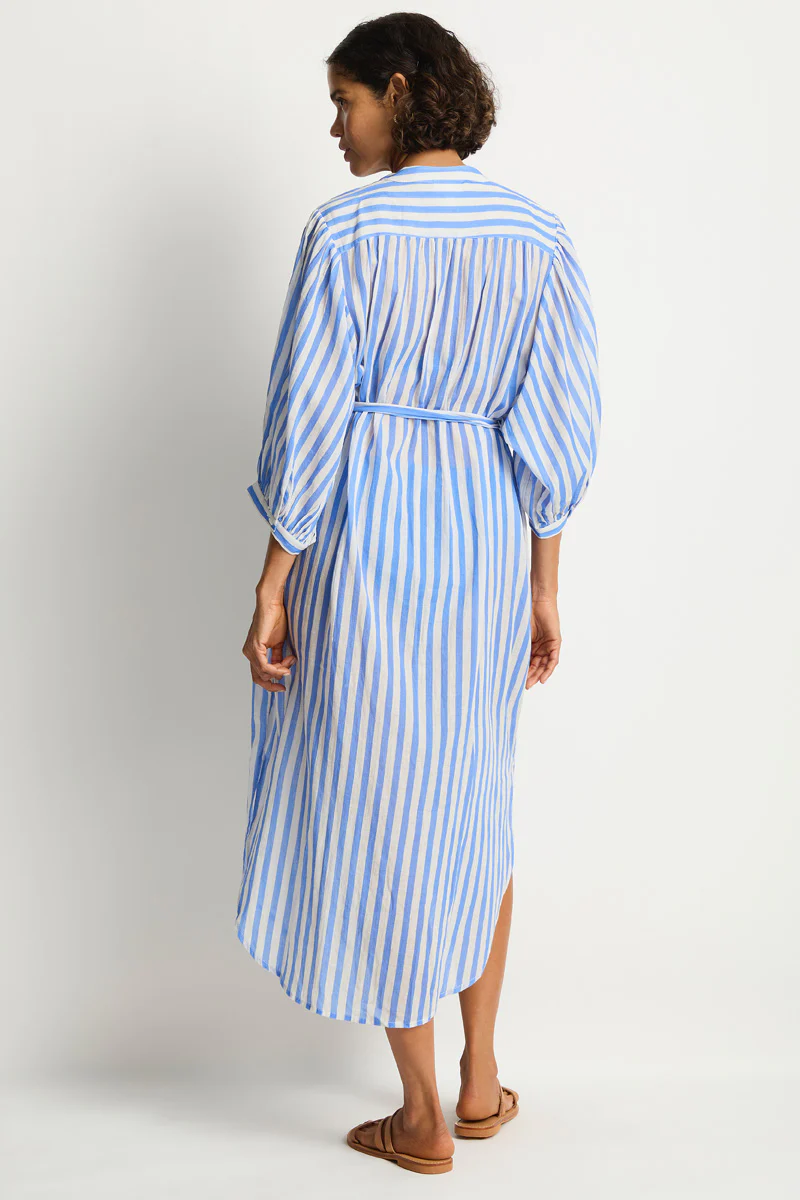 Vacay Boho Long Shirt Dress - Image 3