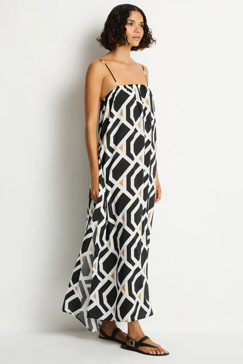 Costa Bandeau Maxi Dress - Image 3
