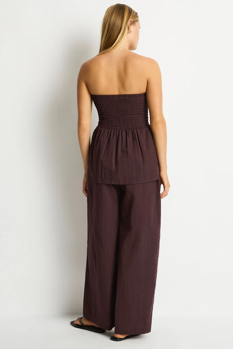 Ripples Shirred Bandeau Top - Image 3