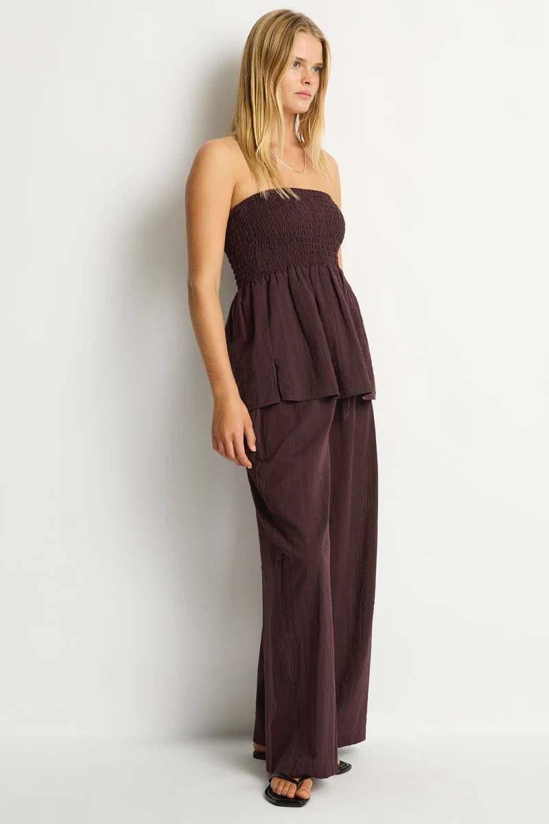 Ripples Shirred Bandeau Top - Image 4