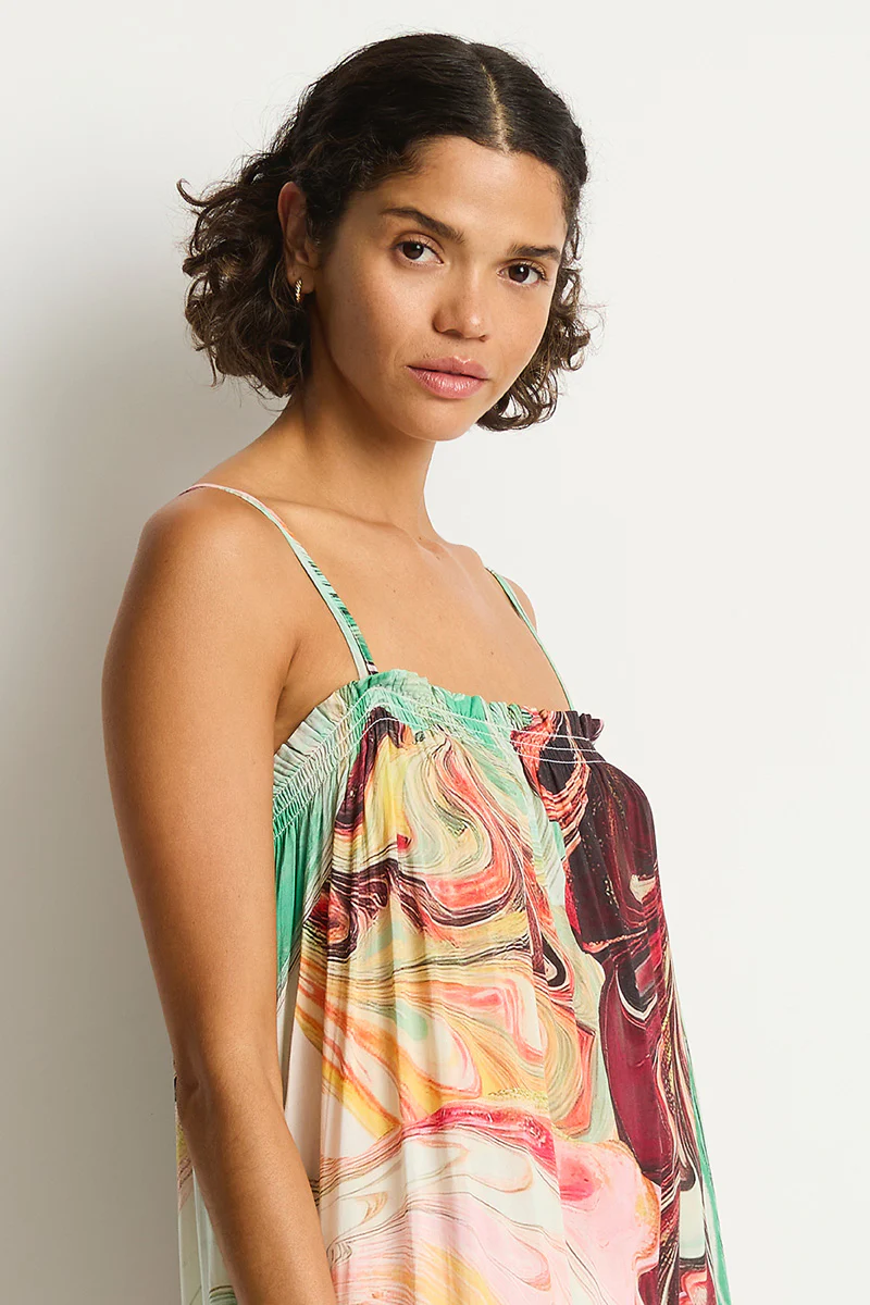 Abyss Maxi Bandeau Dress - Image 4
