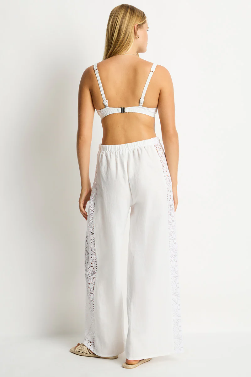Shore Linen Panelled Beach Pant - Image 4